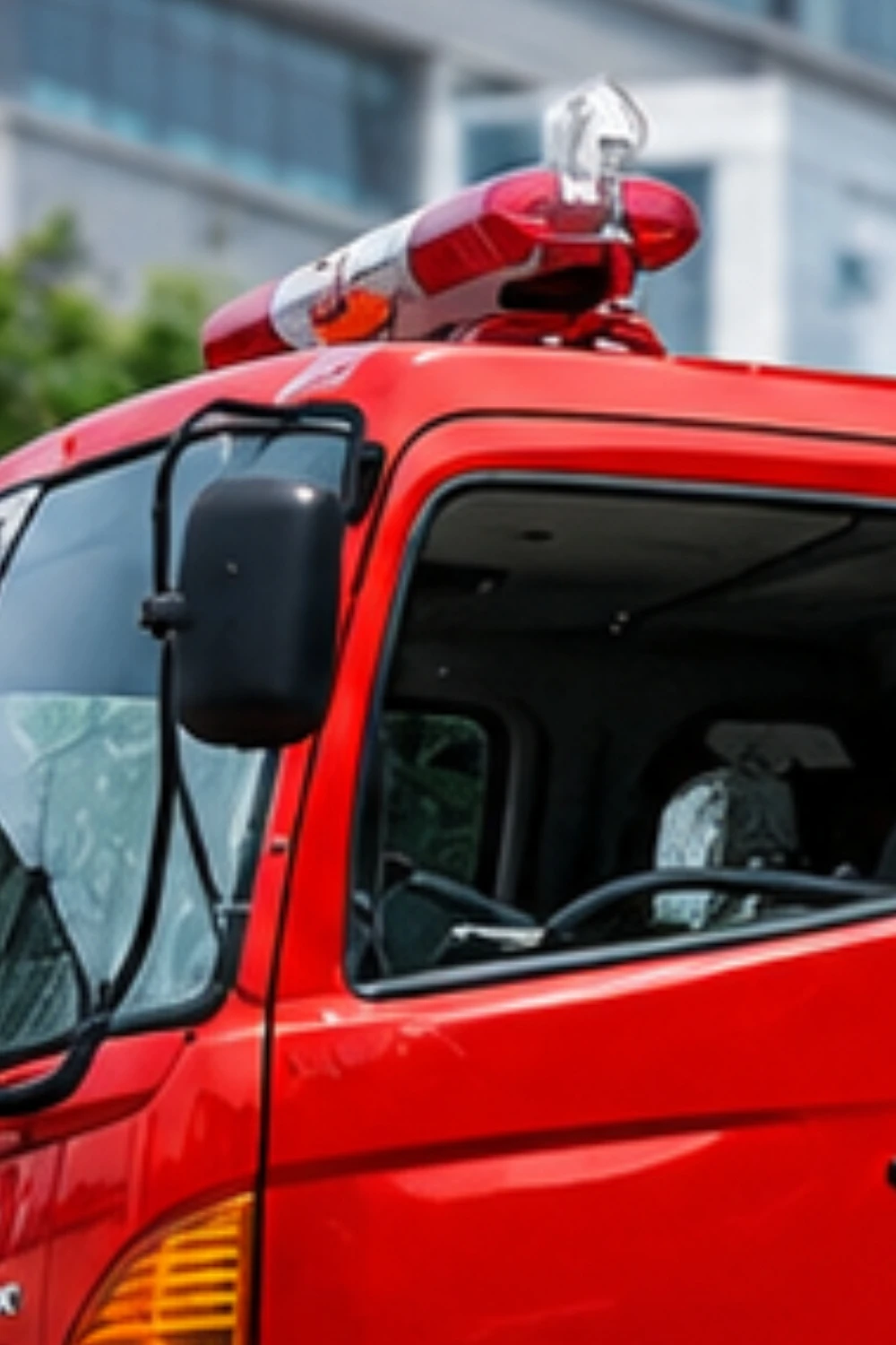 Fire & Rescue Aerial ladder detail
